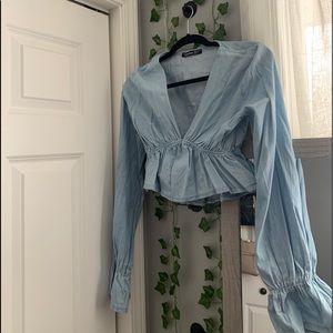 ❤️ Boohoo Crop Top